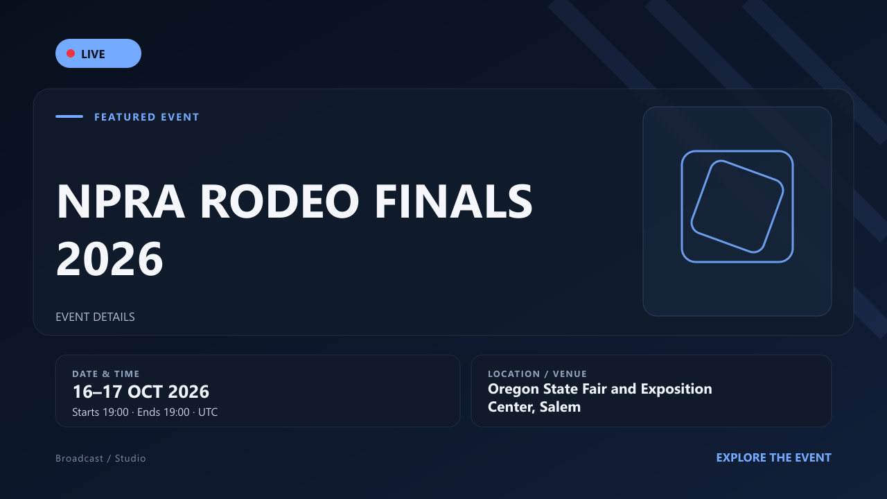 NPRA Rodeo Finals 2026